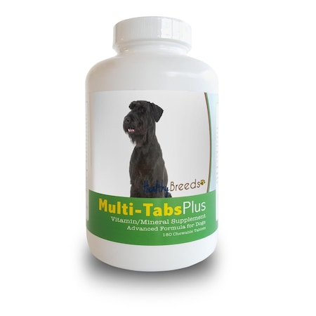 Healthy Breeds Giant Schnauzer Multi-Tabs Plus Chewable Tablets, 180PK 840235140280
